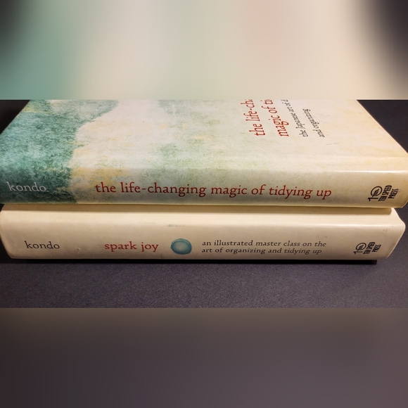 Life Changing Magic of Tidying Up and Spark Joy - two books - Picture 2 of 10